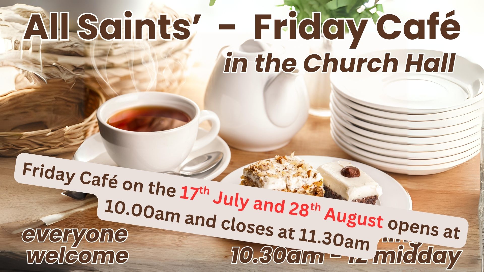 All Saints' Friday Cafe